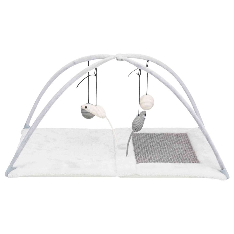 TRIXIE Drapak Junior – mata 60 x 33 x 42 cm - jasnoszary