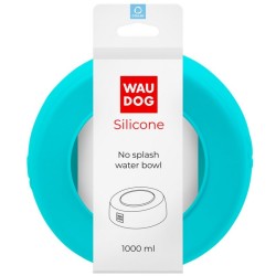 WAUDOG Silicone miska niewysypka, 1 l niebieski