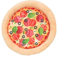 TRIXIE Pizza zabawka dla psa plusz szeleszcząca 26 cm