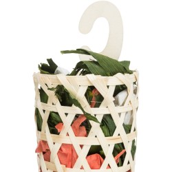 TRIXIE Zabawka z naturalną szarpanką do gniazda 35 cm