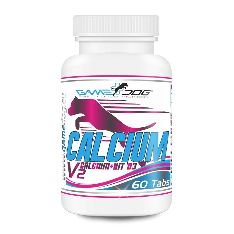 GAME DOG Calcium plus D3 V2 60 tabs