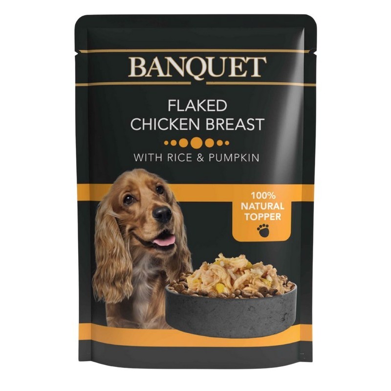 MACED BANQUET Kurczak z Ryżem i Dynią 100g