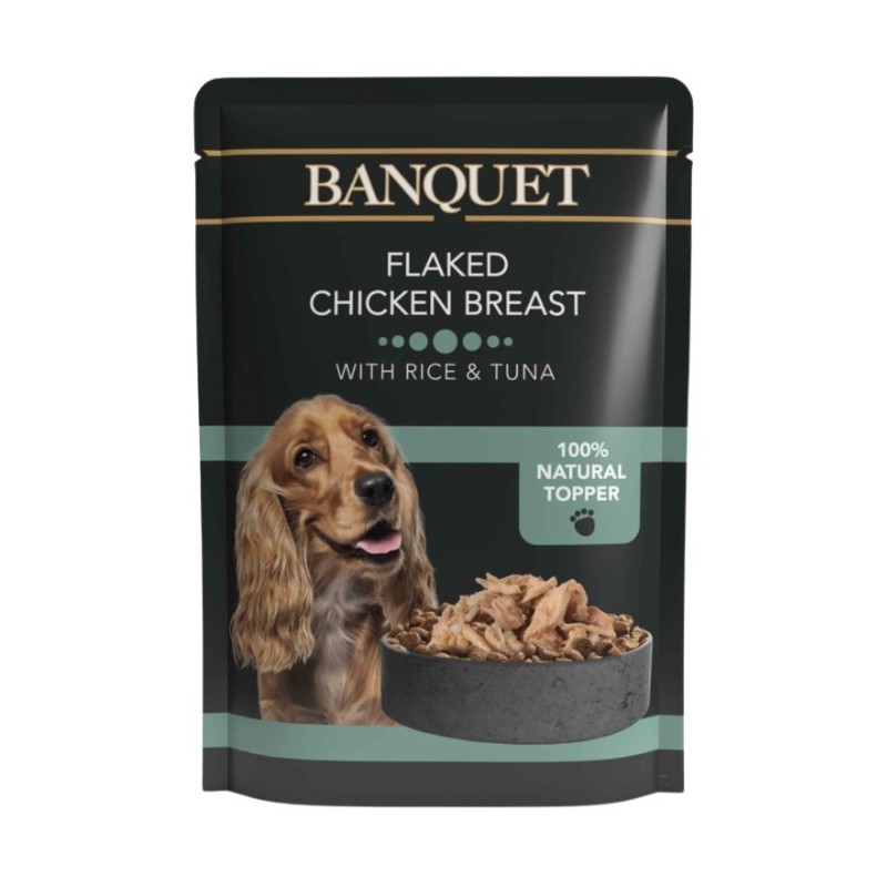 MACED BANQUET Kurczak z Ryżem i Tuńczykiem 100g