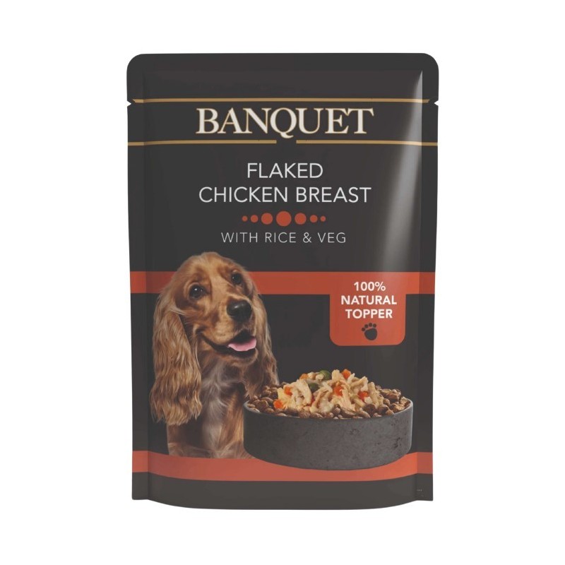 MACED BANQUET Kurczak z Ryżem i Warzywami 100g