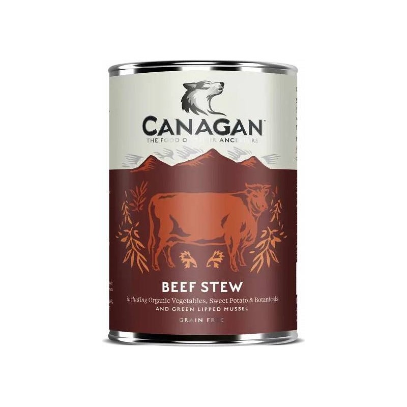 CANAGAN Dog Can British Beef 400g (puszka)