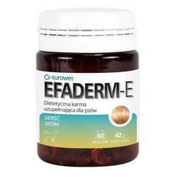 EUROWET Efaderm-E Pies - skóra i sierść 60 tabl.
