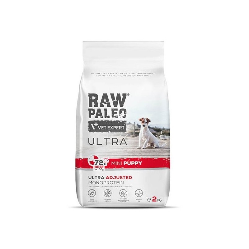 RAW PALEO Ultra Beef Mini Puppy 2 kg