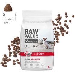 RAW PALEO Ultra Beef Mini Puppy 8kg