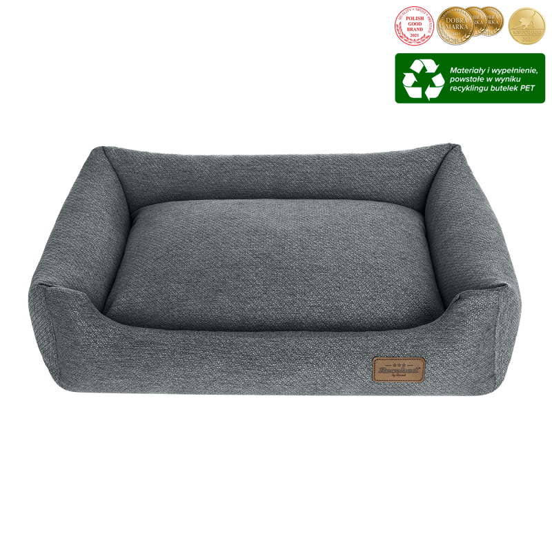 RECOBED Kanapa Harmony granat rozmiar L: 100 x 80 x 16 cm