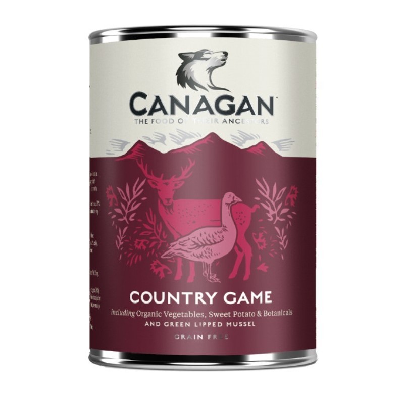 CANAGAN Dog Country Game 400g (puszka)