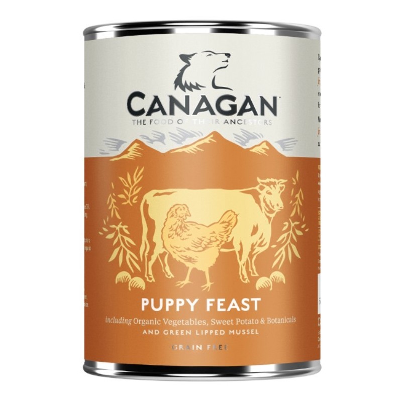 CANAGAN Dog Puppy 400g (puszka)