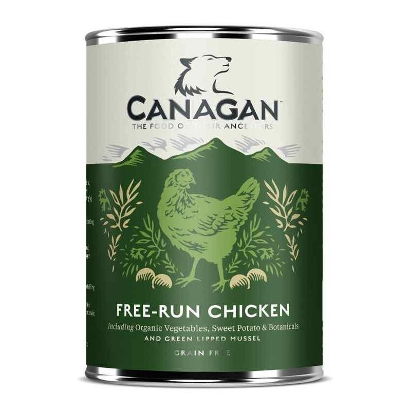 CANAGAN Dog Free Run Chicken 400g (puszka)