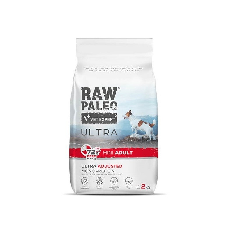 RAW PALEO Ultra Beef Mini Adult 8kg