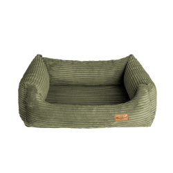 Kanapa Lines oliwka rozmiar M: 80 x 65 x 18 cm