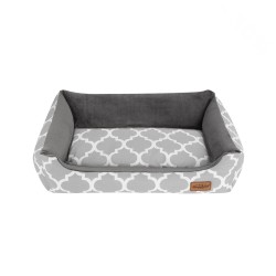 RECOBED Kanapa Caribbean grey rozmiar M: 80 x 65 x 14 cm