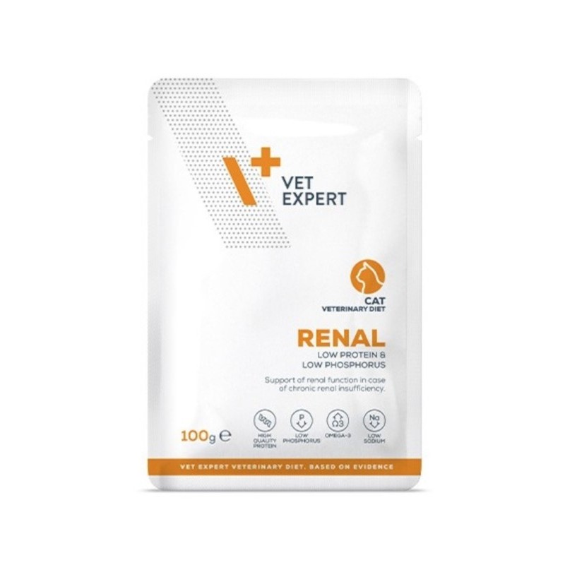 VETEXPERT 4T Vet. Diet Cat Renal 100g (SASZETKA)