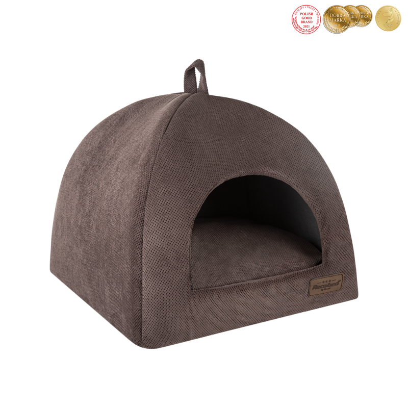 RECOBED Budka Siberian brąz M 50 x 50 x 40 cm