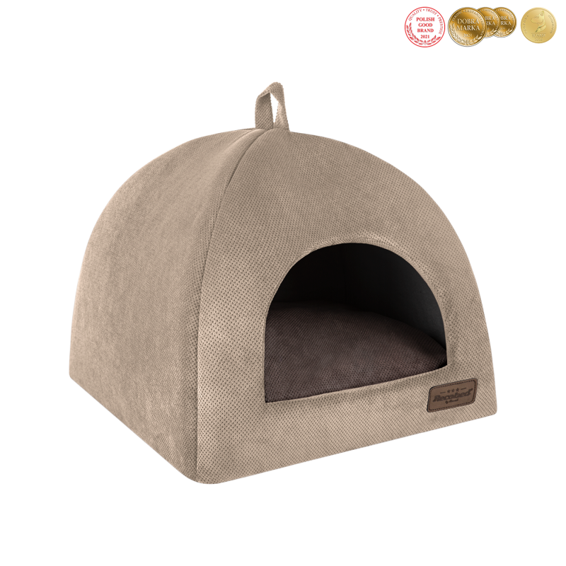 RECOBED Budka Siberian beż M 50 x 50 x 40 cm