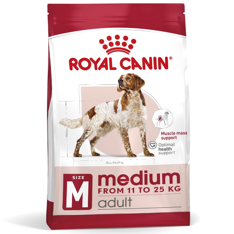 ROYAL CANIN Medium Adult karma sucha dla psów dorosłych, ras średnich, do 7 roku życia 15 kg