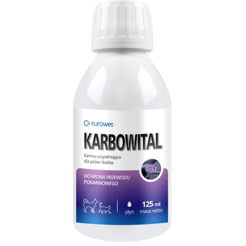 EUROWET Karbowital - zaburzenia jelitowo-żołądkowe 125ml