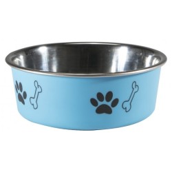 BARRY KING Miska antypoślizgowa z nadrukiem - niebieska 0,7l