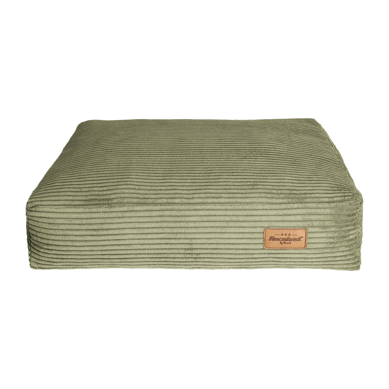 Mata Lines oliwka rozmiar L: 80 x 60 x 15 cm