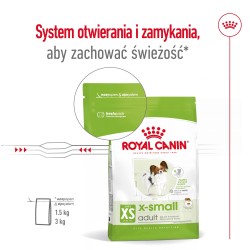 ROYAL CANIN X-Small Adult karma sucha dla psów dorosłych ras miniaturowych 3 kg