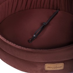 RECOBED Legowisko Baly Samochodowe bordo rozmiar 3: 52 x 47 cm