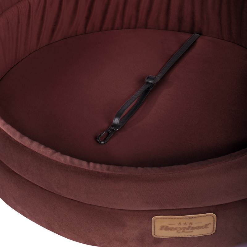 RECOBED Legowisko Baly Samochodowe bordo rozmiar 3: 52 x 47 cm