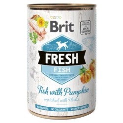 BRIT FRESH Fish and Pumpkin - Ryba i Dynia (puszka) 6x 400g