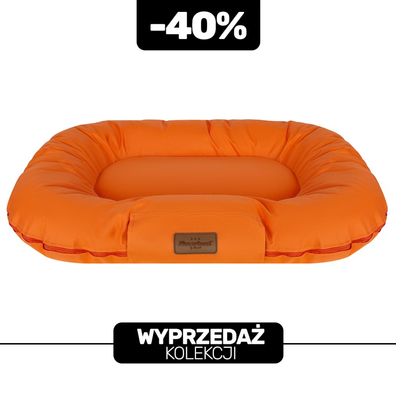 Ponton Baltic neon pomarańcz - WYPRZEDAŻ -40% rozmiar M: 110 x 80 x 15 cm