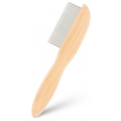 BARRY KING Grzebień dla zwierząt z bambusową rączką 6,5 x 21,5 cm