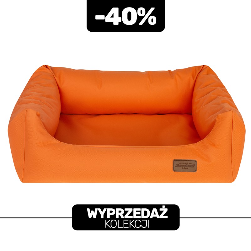 Kanapa Baltic neon pomarańcz - WYPRZEDAŻ -40% rozmiar M: 80 x 65 x 21 cm