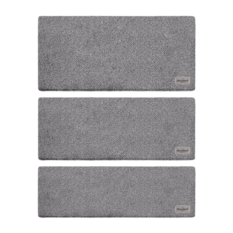 Recobed Mata na parapet Bukla szary rozmiar L: 30 cm x 60 cm x 2 cm