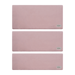 RECOBED Recobed mata na parapet Welurowa lila róż rozmiar M: 25 cm x 60cm x 2cm