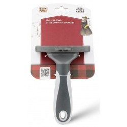 BARRY KING Zgrzebło dla zwierząt 11 x 16,3 cm - szary