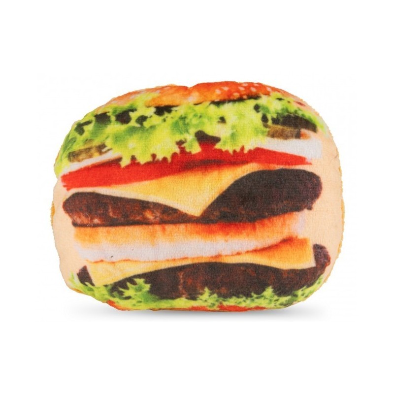 BARRY KING Zabawka dla psa hamburger pluszowy 14 cm