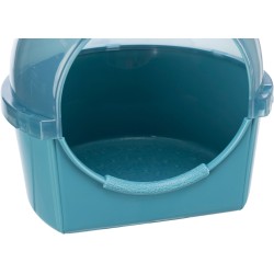 TRIXIE Kąpielówka dla ptaków podwieszana 20 x 20 x 17,5 cm - niebieska