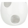 TRIXIE Podajnik na materiał gniazdowy dla ptaków 10,5 x 10,5 x 15 cm - biały