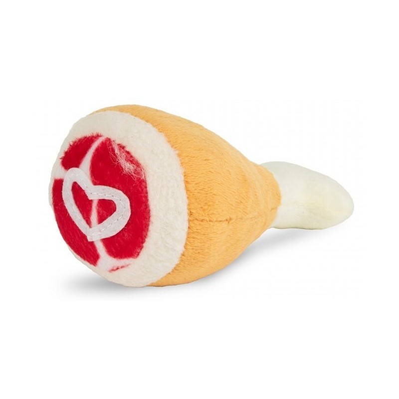 BARRY KING Zabawka dla psa szynka-kostka krowa pluszowa 12,5 cm