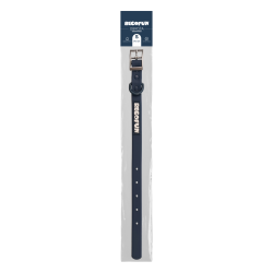 RECOFUN RecoFun Obroża z PVC granatowa L: 54cm