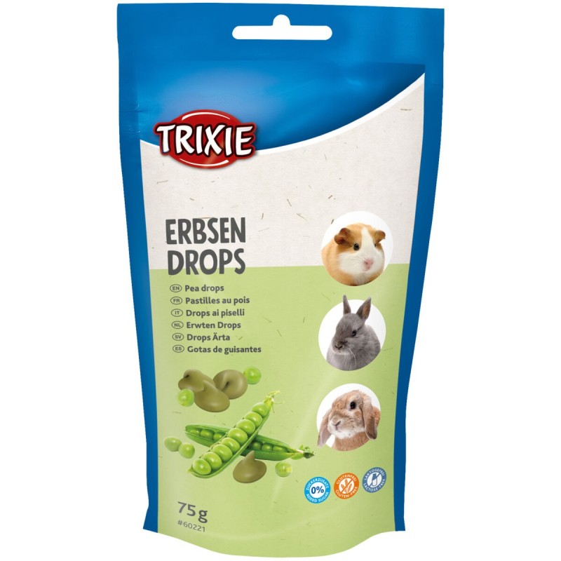 TRIXIE Dropsy dla gryzoni smaku grochu 75g