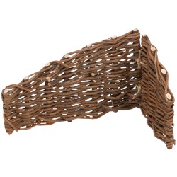 TRIXIE Element narożny do klatki do odgradzania z wikliny Mały