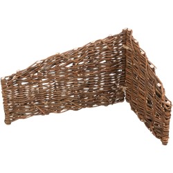 TRIXIE Element narożny do klatki do odgradzania z wikliny Duży