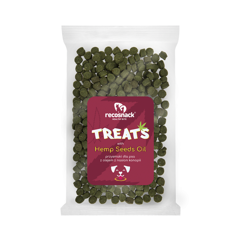 RECOSNACK Hemp Przysmaki z Konopi 200 g