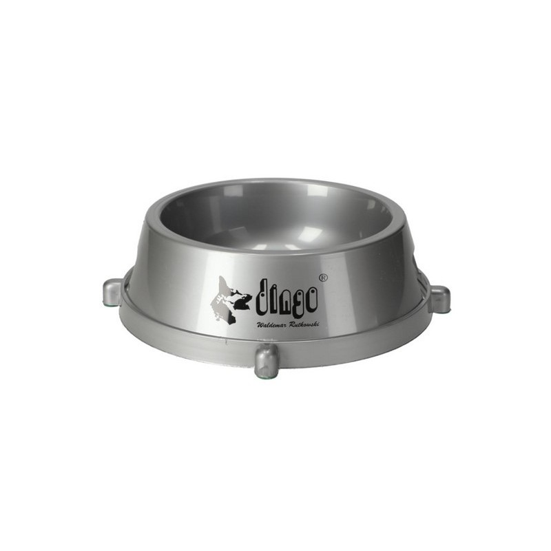 DINGO Miska plastikowa 0,3L - srebrna
