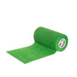 Bandaż kohezyjny zielony 10 cm x 4,5 m 1 sztuka
