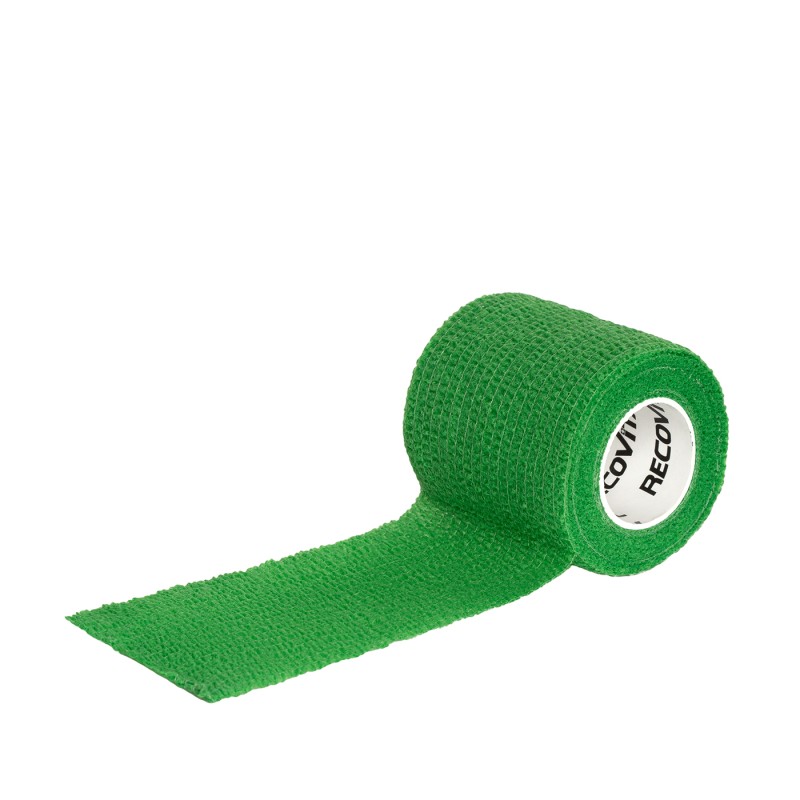Bandaż kohezyjny zielony 5 cm x 4,5 m 1 sztuka