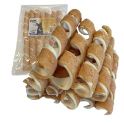 HAU MIAU Pause snack - zakręcone rolki z kurczakiem 500g