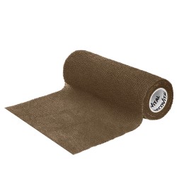 Bandaż kohezyjny 15 cm x 4,5m brązowy 1 sztuka